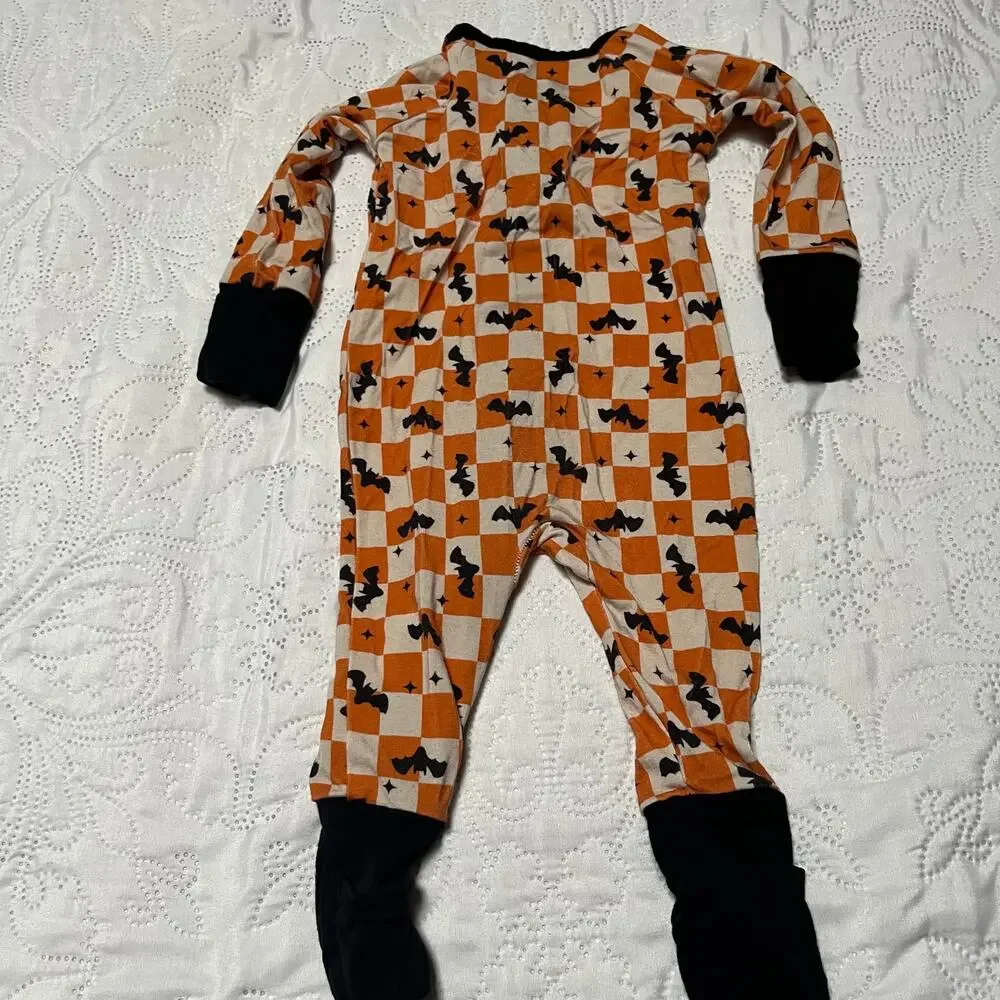 Sunshine Luckies Halloween Zippy Sleeper PJs Size 0-3m